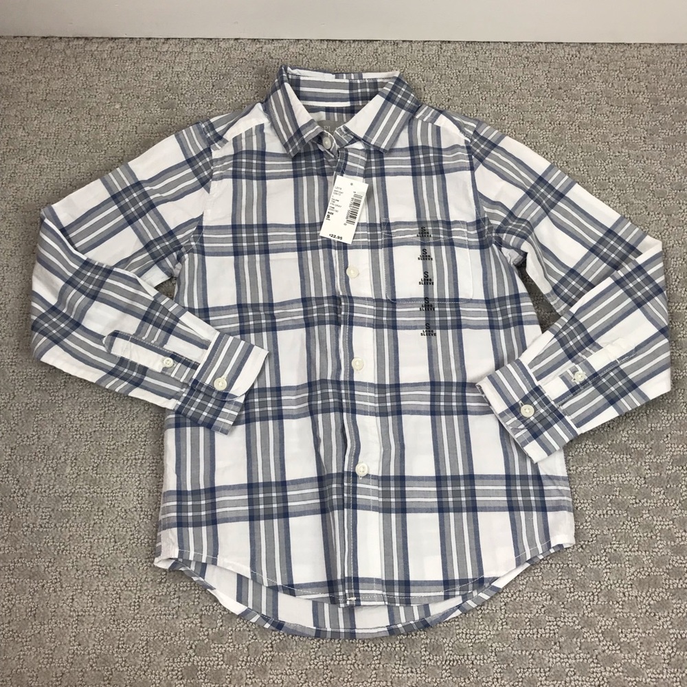 NWT children’s place plaid dress shirt‎